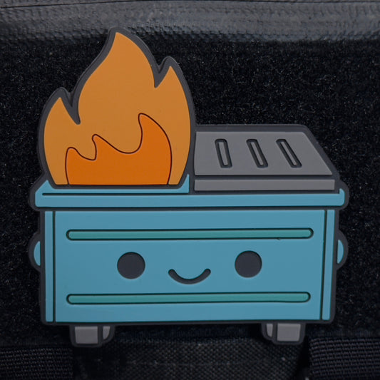 Dumpster Fire PVC Patch